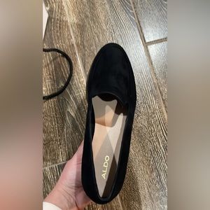 ALDO Brand NEW with Box genuine suede platform loafers